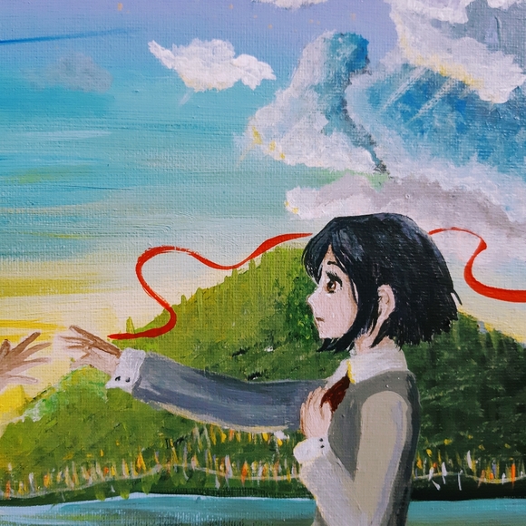 wall art painting _ movie Your Name - Picture 5 of 5